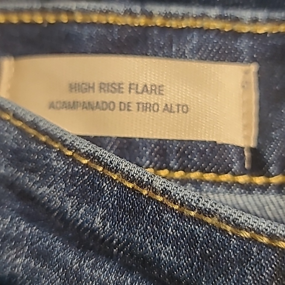 Universal thread high rise flare denim jeans - Picture 8 of 10